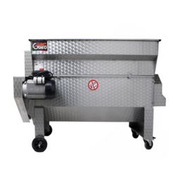 GRIFO DVEP 50I Σπαστήρας Σταφυλιών Ηλεκτροκίνητος 3HP IΝΟΧ με Διαχωριστήρα και Αντλία
